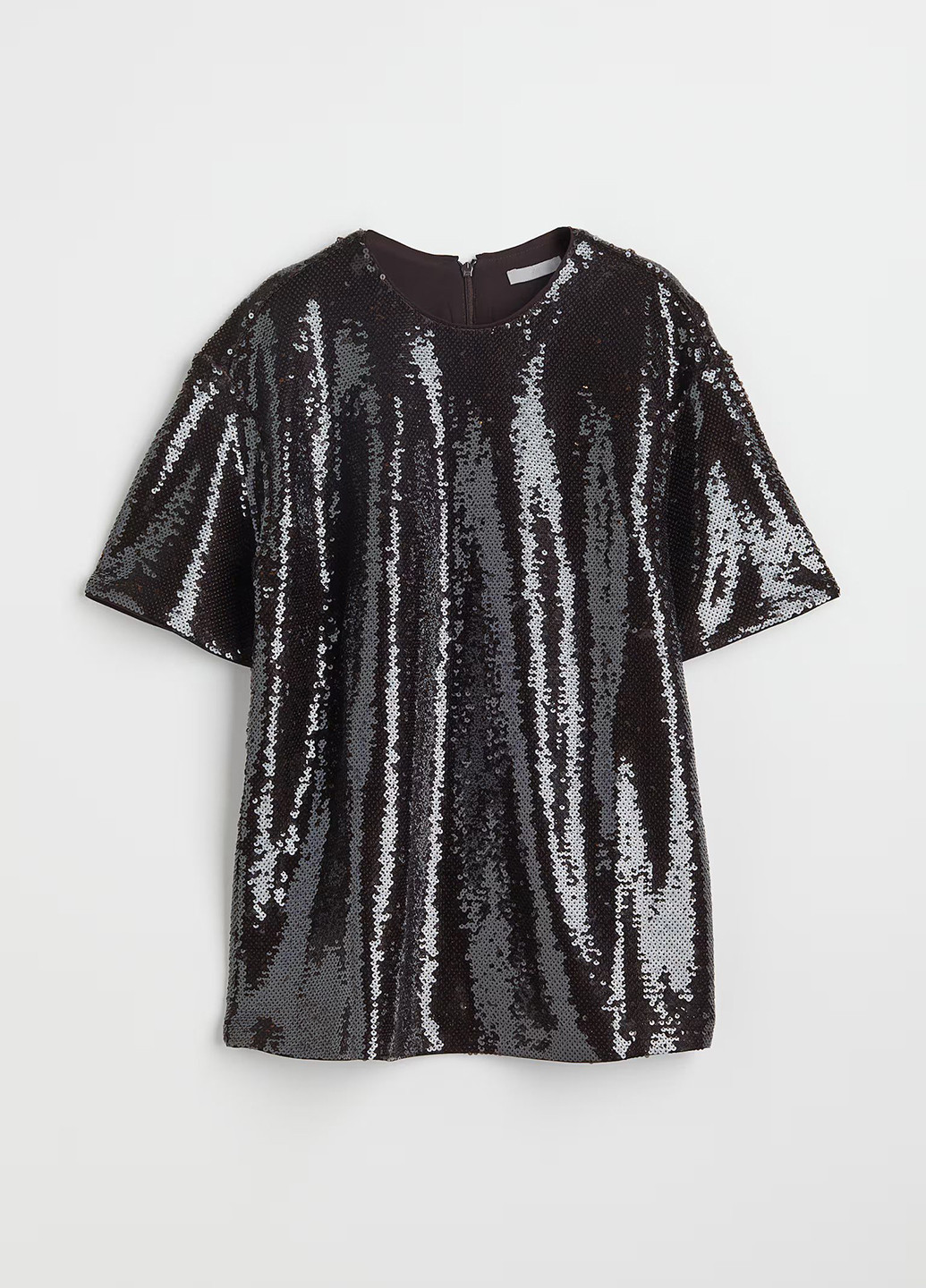 Тёмно-коричневая блуза H&M