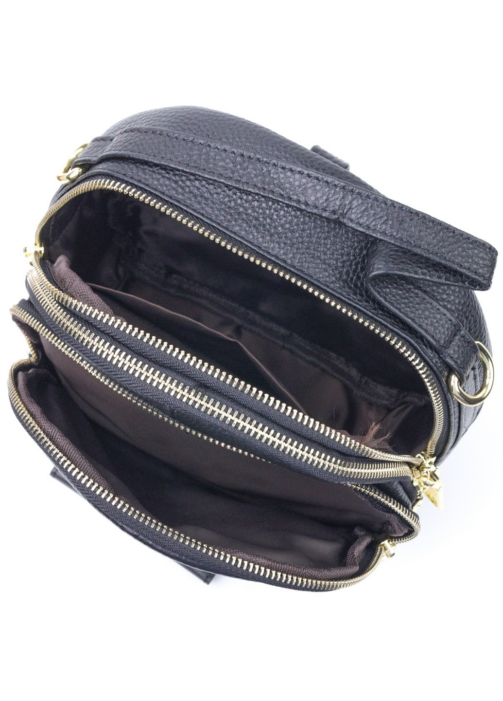 Жіночий шкіряний рюкзак Vintage (255375489)
