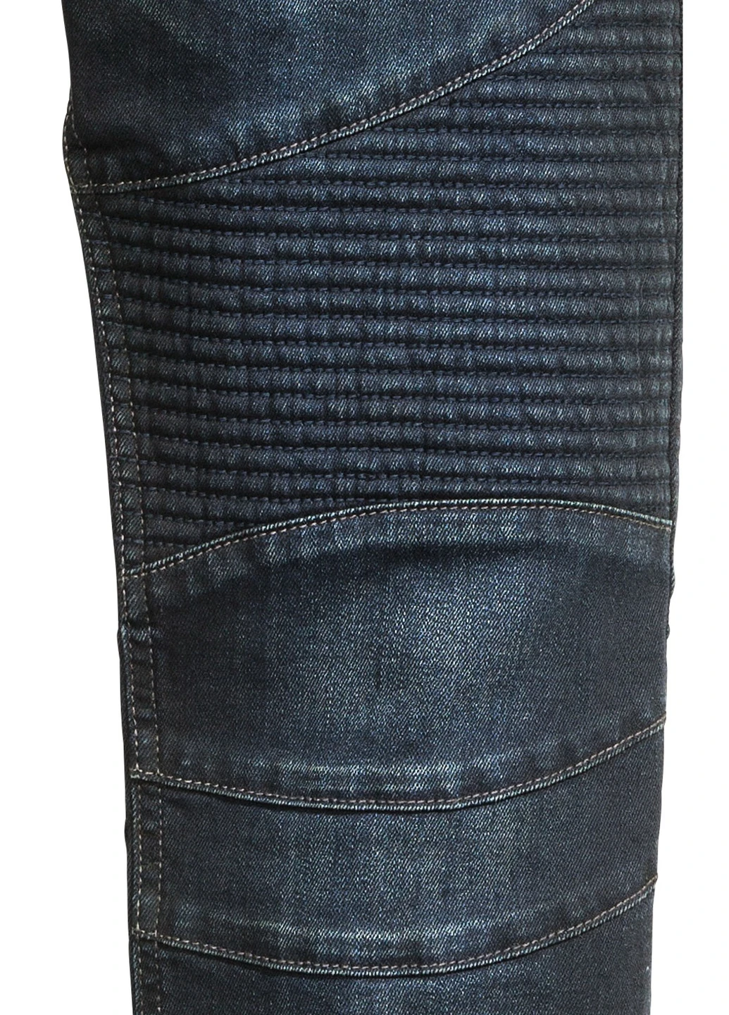 Синие демисезонные джинсы H&M