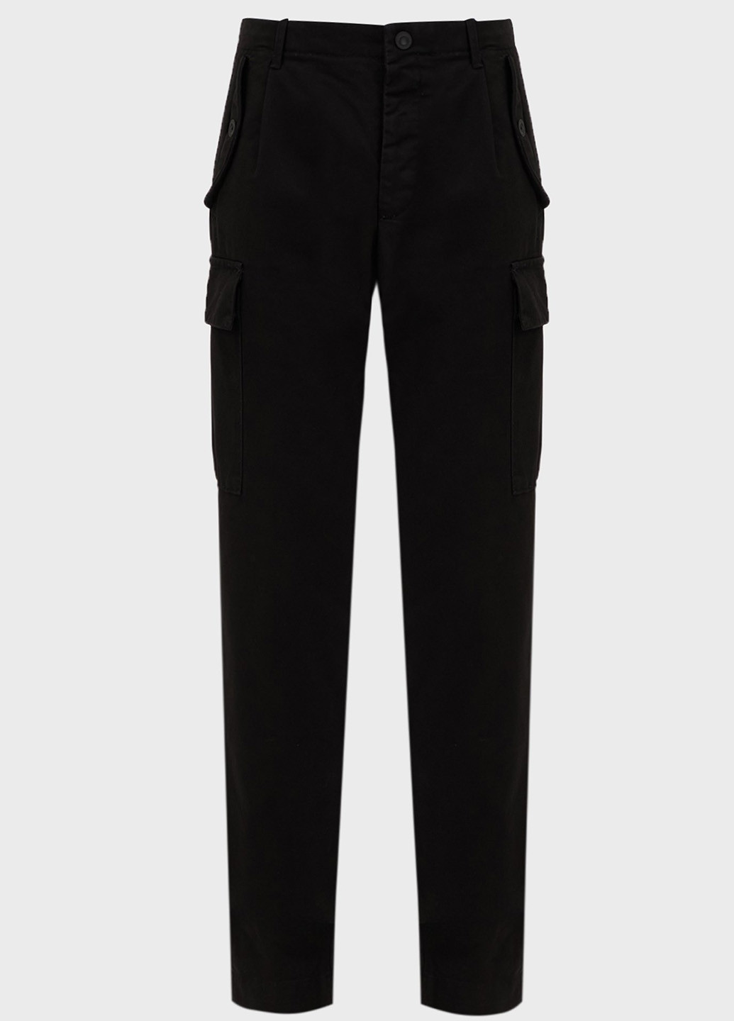 Черные кэжуал демисезонные карго брюки Replay