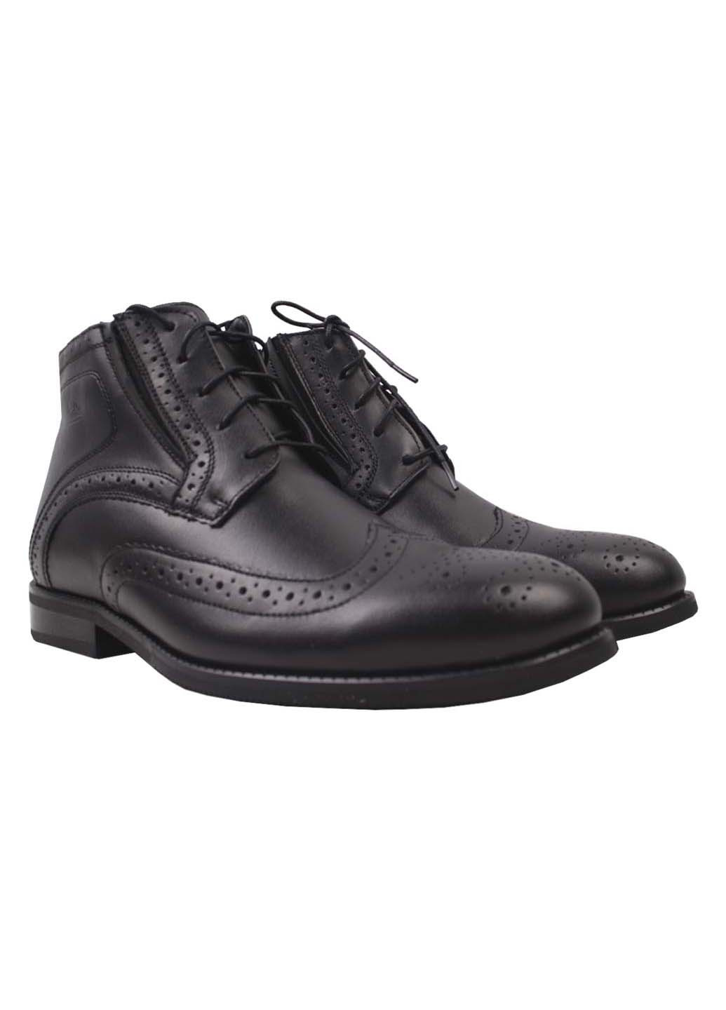 Черные осенние ботинки Vadrus