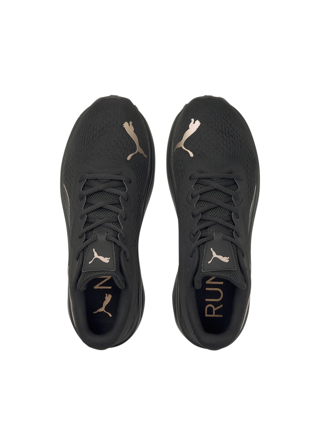Чорні всесезонні кросівки aviator running shoes Puma