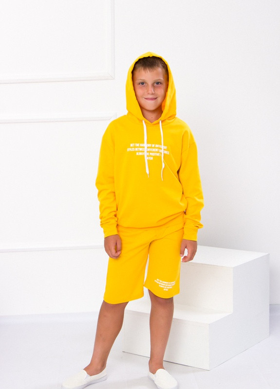 Жовтий комплект для хлопчика (підлітковий) Носи своє 6280
