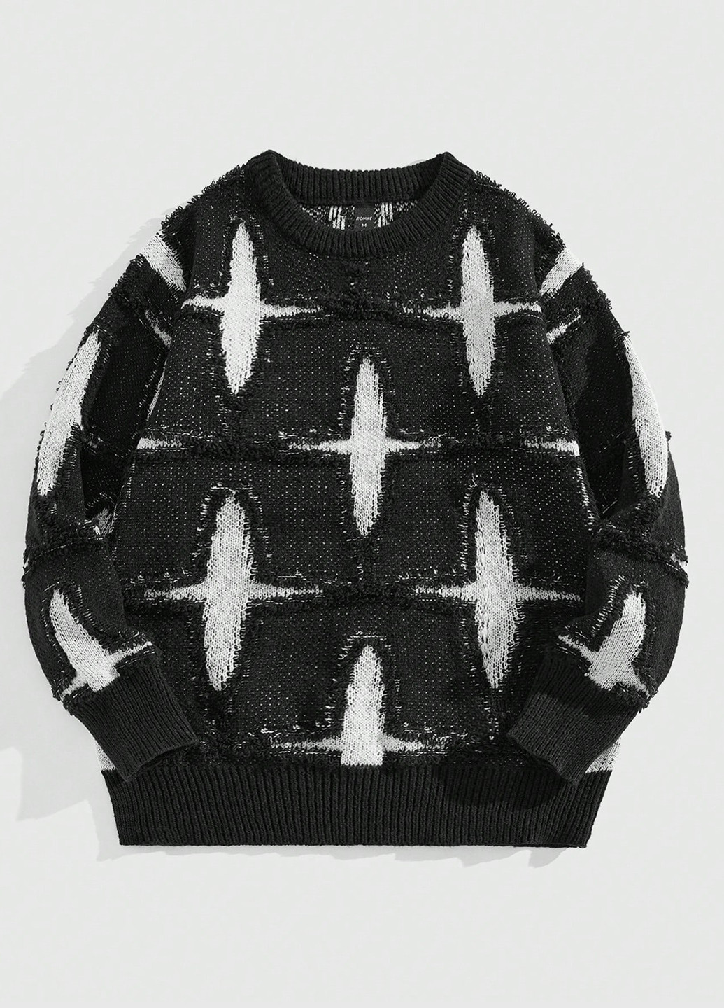 Черный демисезонный джемпер джемпер SHEIN