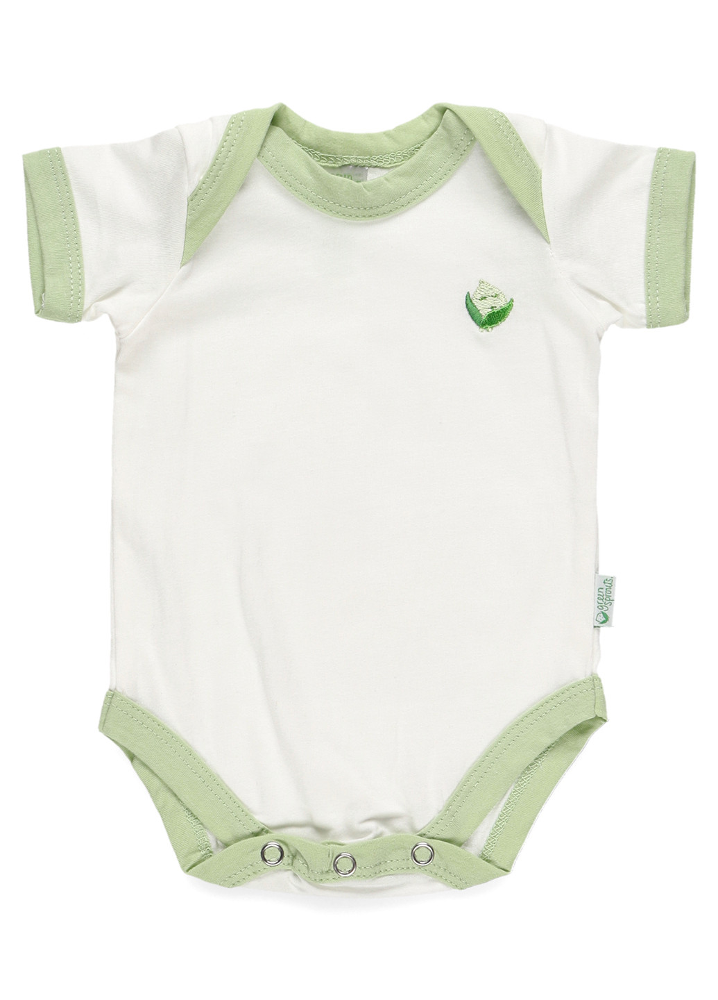 Комбінований демісезонний комплект (шапочка, боді, шкарпетки) Green Sprouts