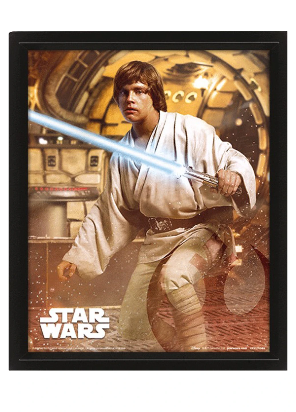 Постер Star Wars - Vader Vs Skywalker 3D Pyramid (223464301)