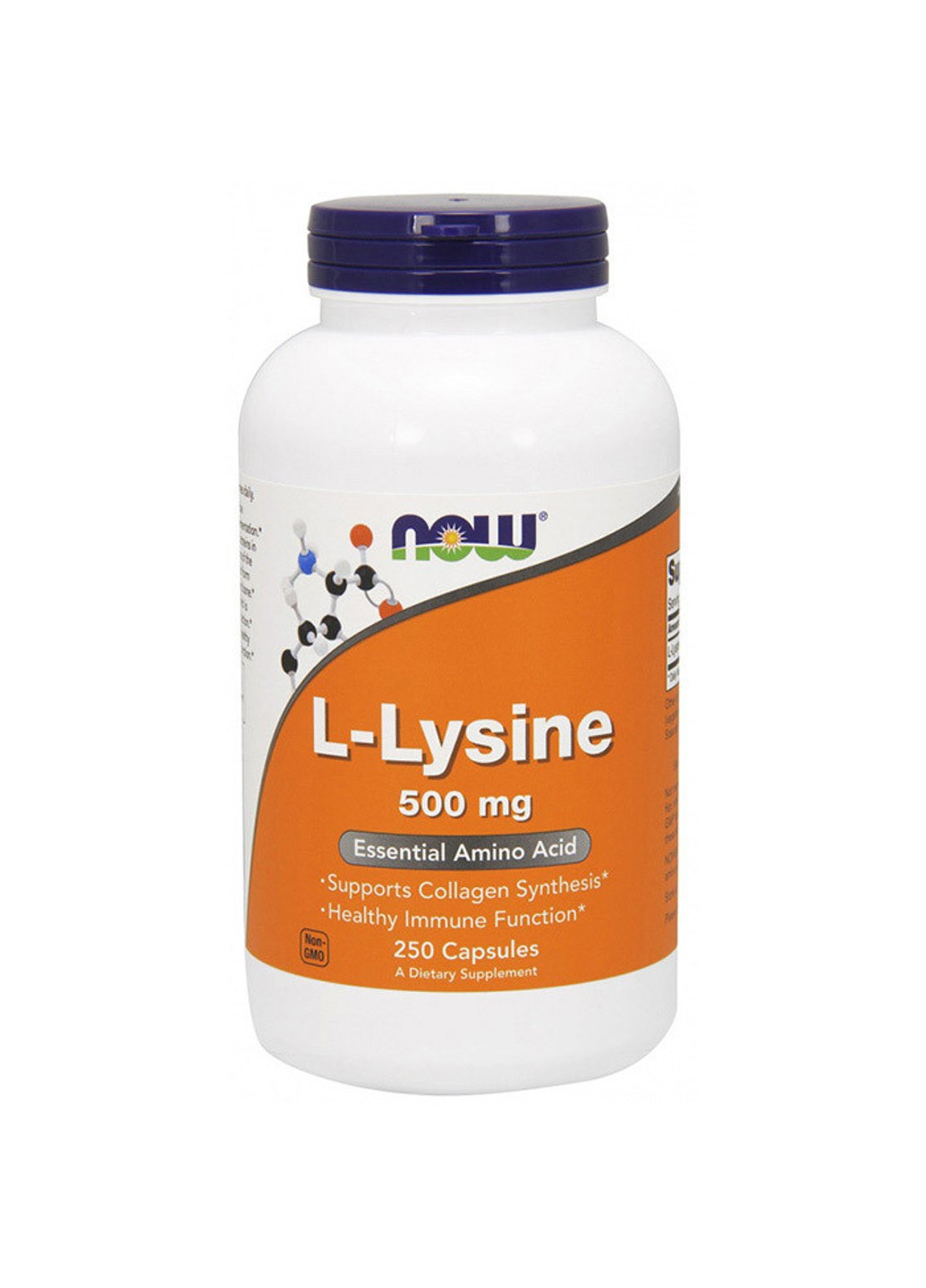 Лізин L-Lysine 500 mg (250 капс) нау фудс Now Foods (255362199)