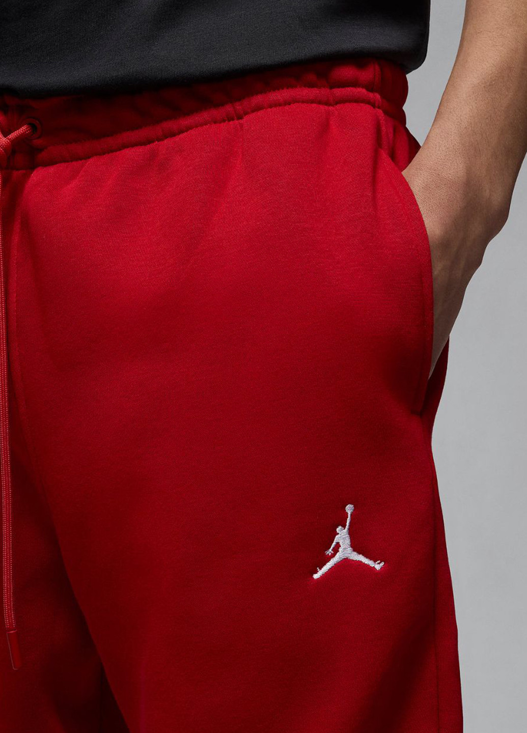 Красные спортивные, кэжуал демисезонные джоггеры брюки Jordan