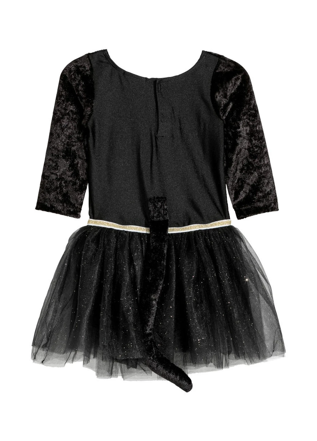 Чёрное платье- боди H&M (99449748)