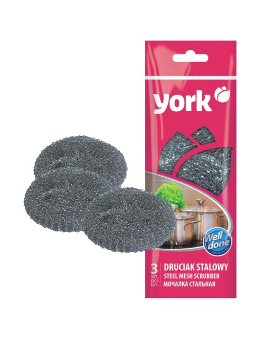Скребок для посуды (3 шт.) York (50632129)