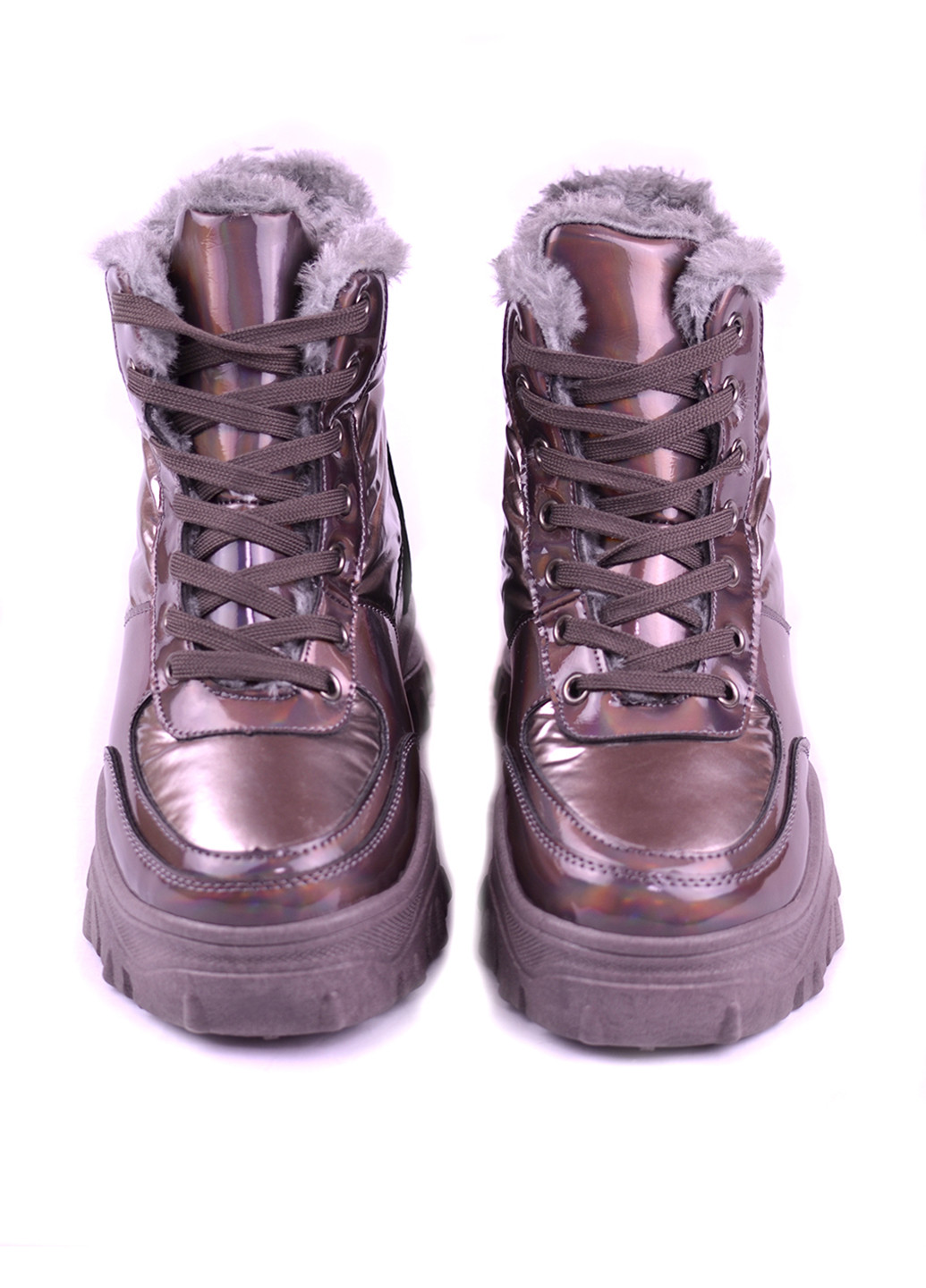 Зимние ботинки G2G без декора из искусственной кожи