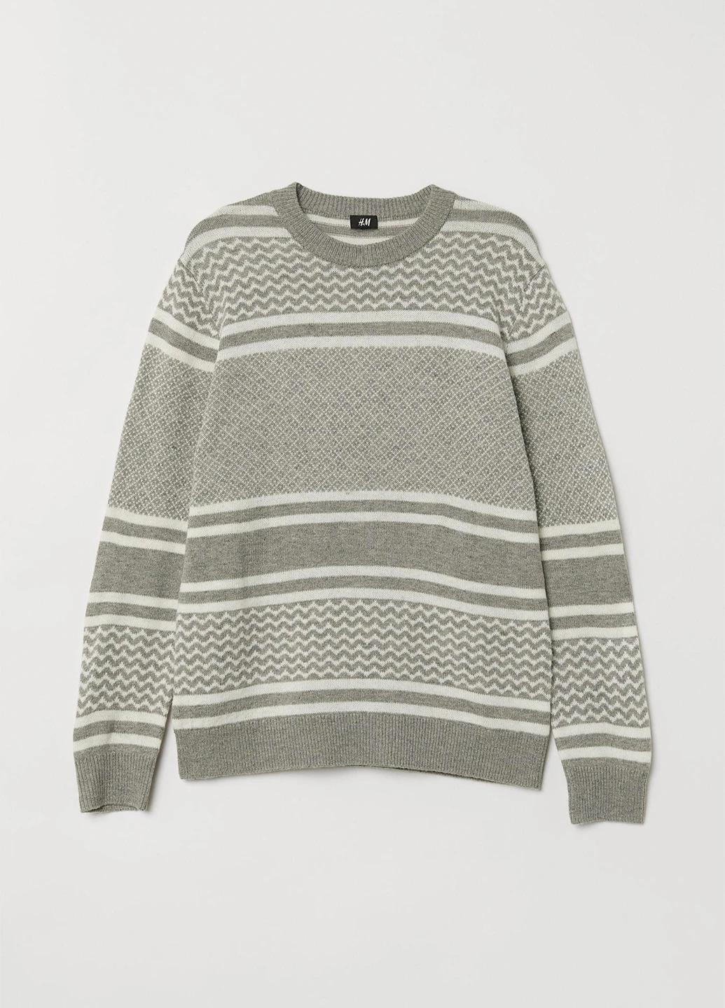 Серый демисезонный джемпер джемпер H&M