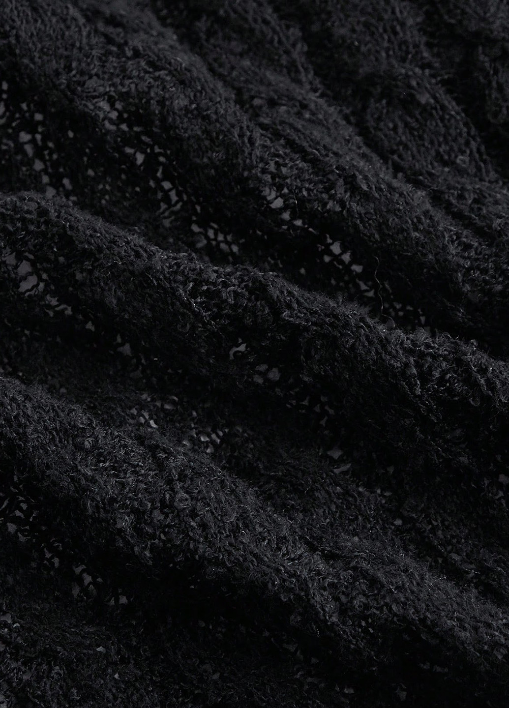 Черный демисезонный кардиган SHEIN