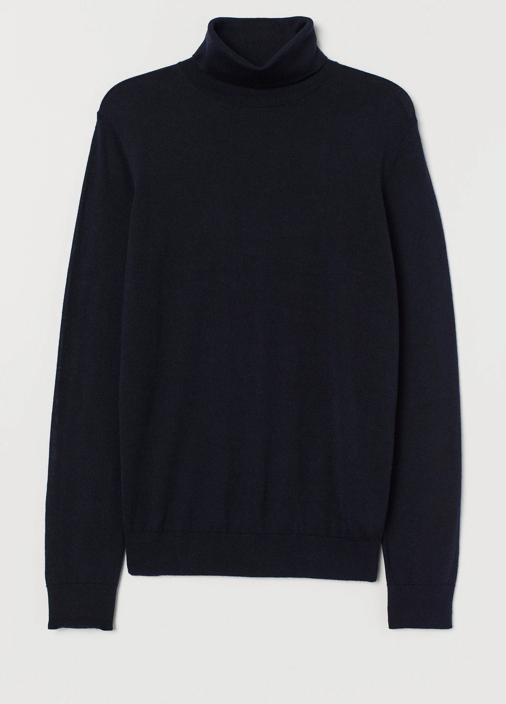 Темно-синий демисезонный свитер H&M