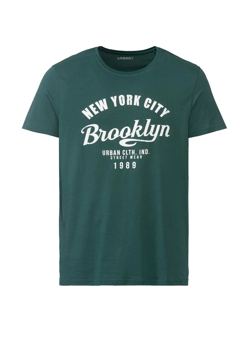 Темно-бирюзовая футболка Livergy