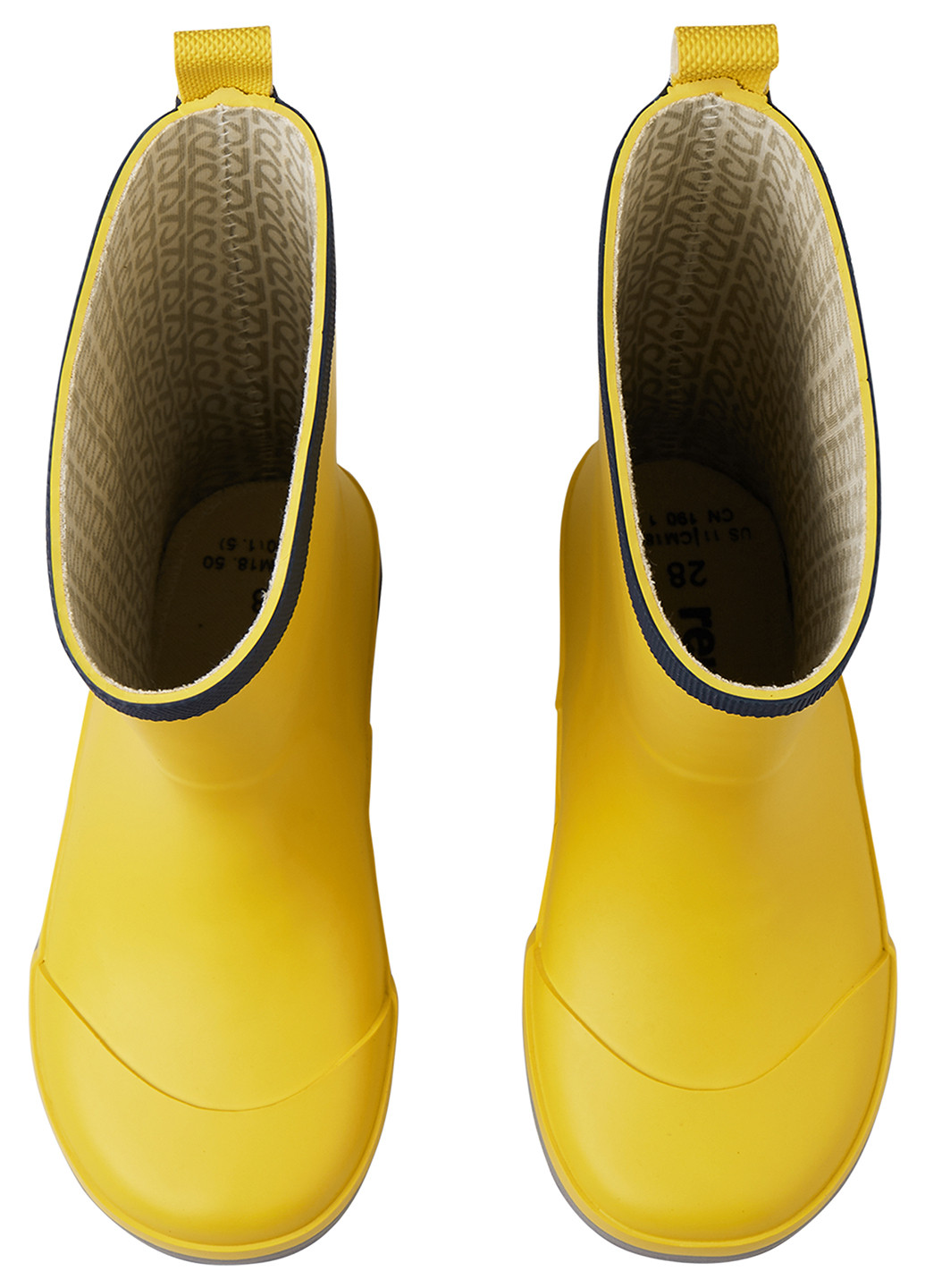 Желтые сапоги резиновые Reima