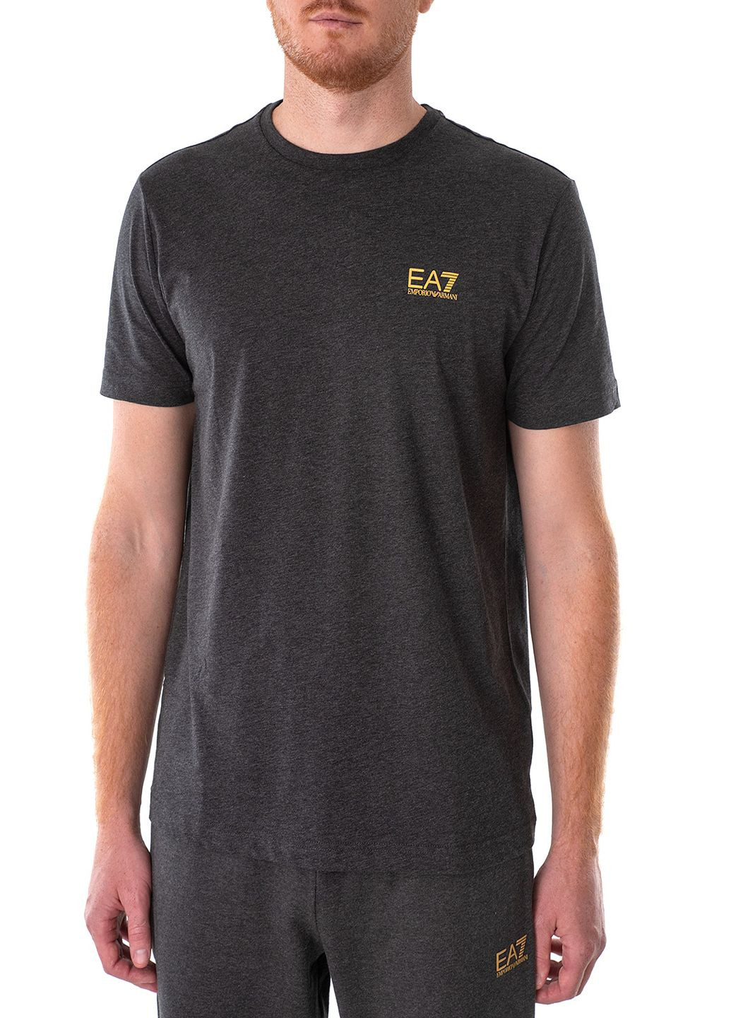 Серая футболка ARMANI EA7