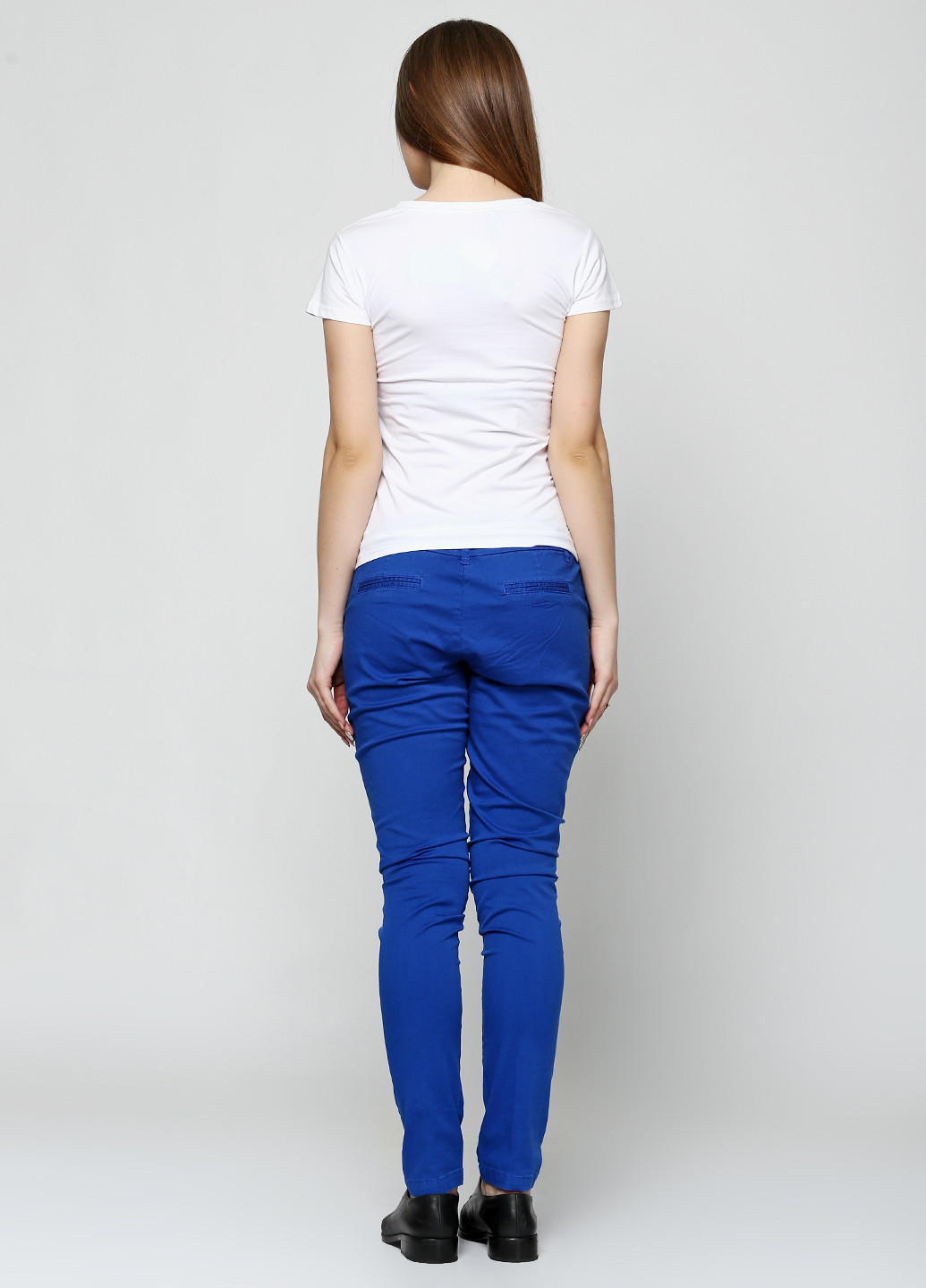 Синие кэжуал демисезонные зауженные брюки Silvian Heach