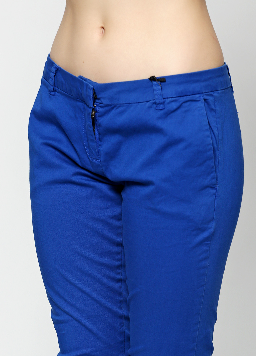 Синие кэжуал демисезонные зауженные брюки Silvian Heach