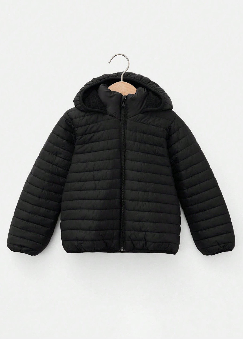 Чорна демісезонна куртка SHEIN