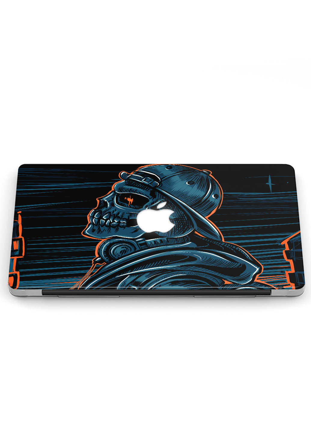 Чехол пластиковый для Apple MacBook Air 13 A1932 / A2179 / A2337 Череп Граффити (Skull Cap Jacket Graffiti) (9656-2808) MobiPrint (219124229)