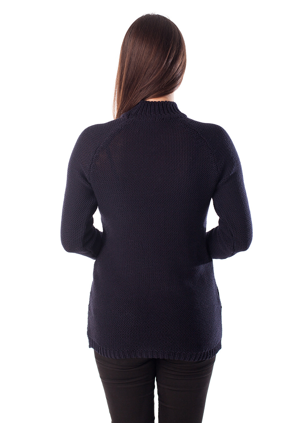 Темно-синий демисезонный свитер Viviami