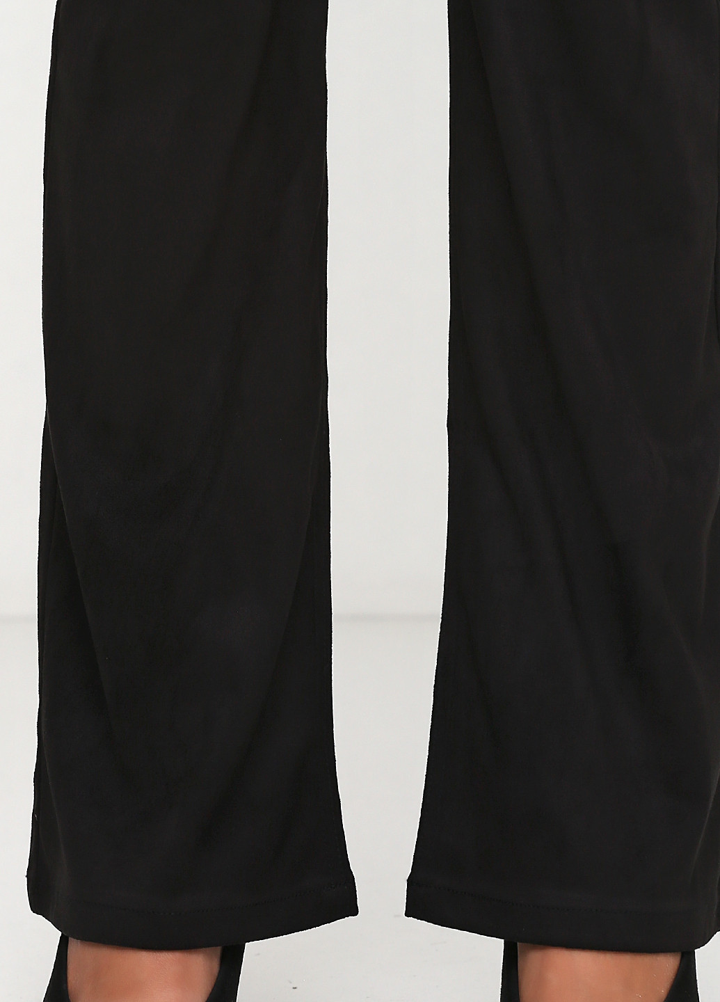 Черные кэжуал демисезонные клеш брюки Jacqueline Riu