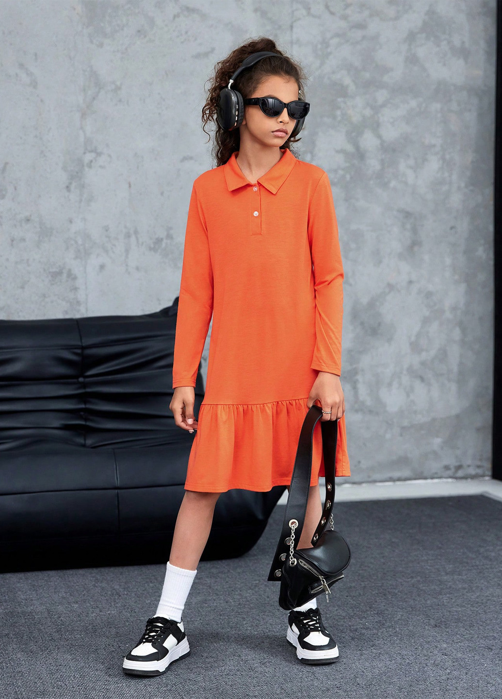 Помаранчева сукня SHEIN (340691884)