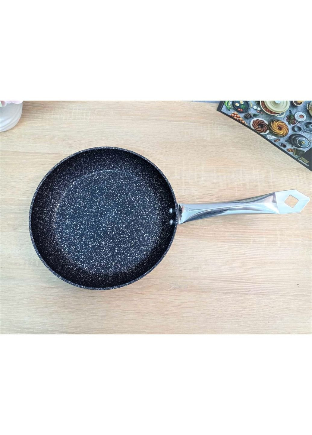 Сковорода універсальна 3207-30-Black 30 см чорна OMS (253630143)