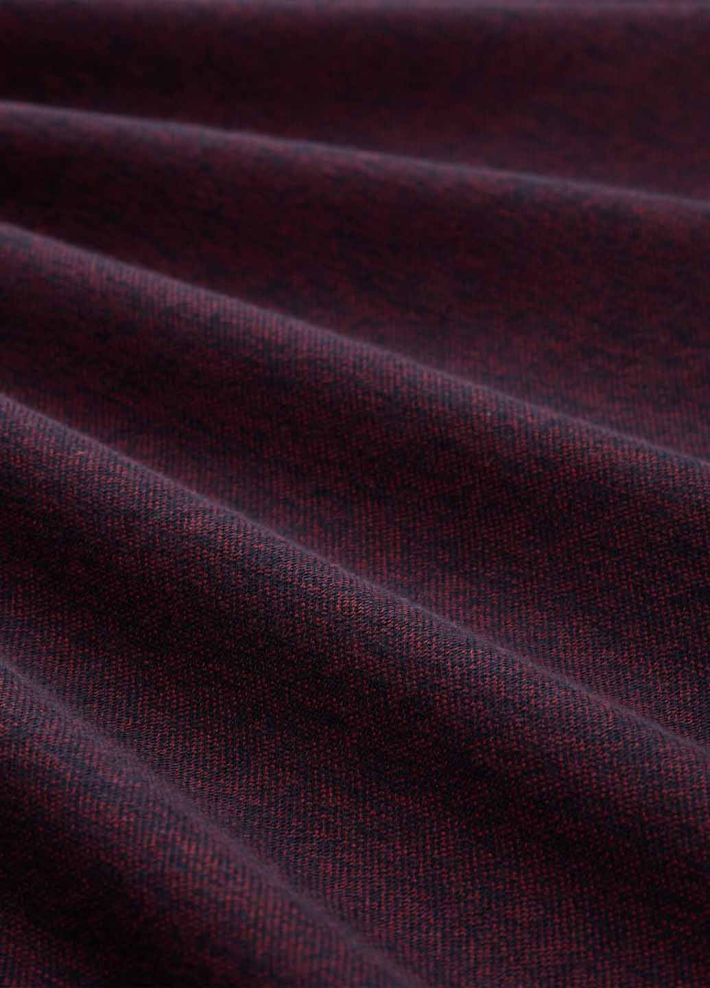 Темно-бордовий світшот Tom Tailor меланж нашивки (367225162)