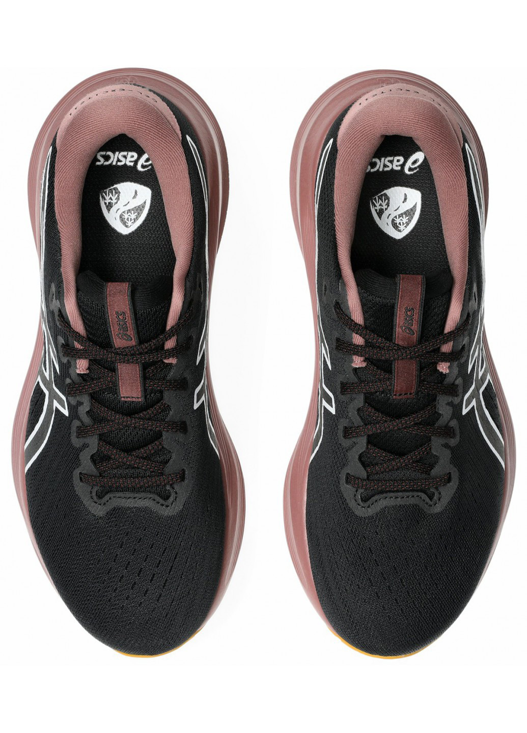 Кроссовки Asics 1012B907-600 чёрные демисезоны (366269468)