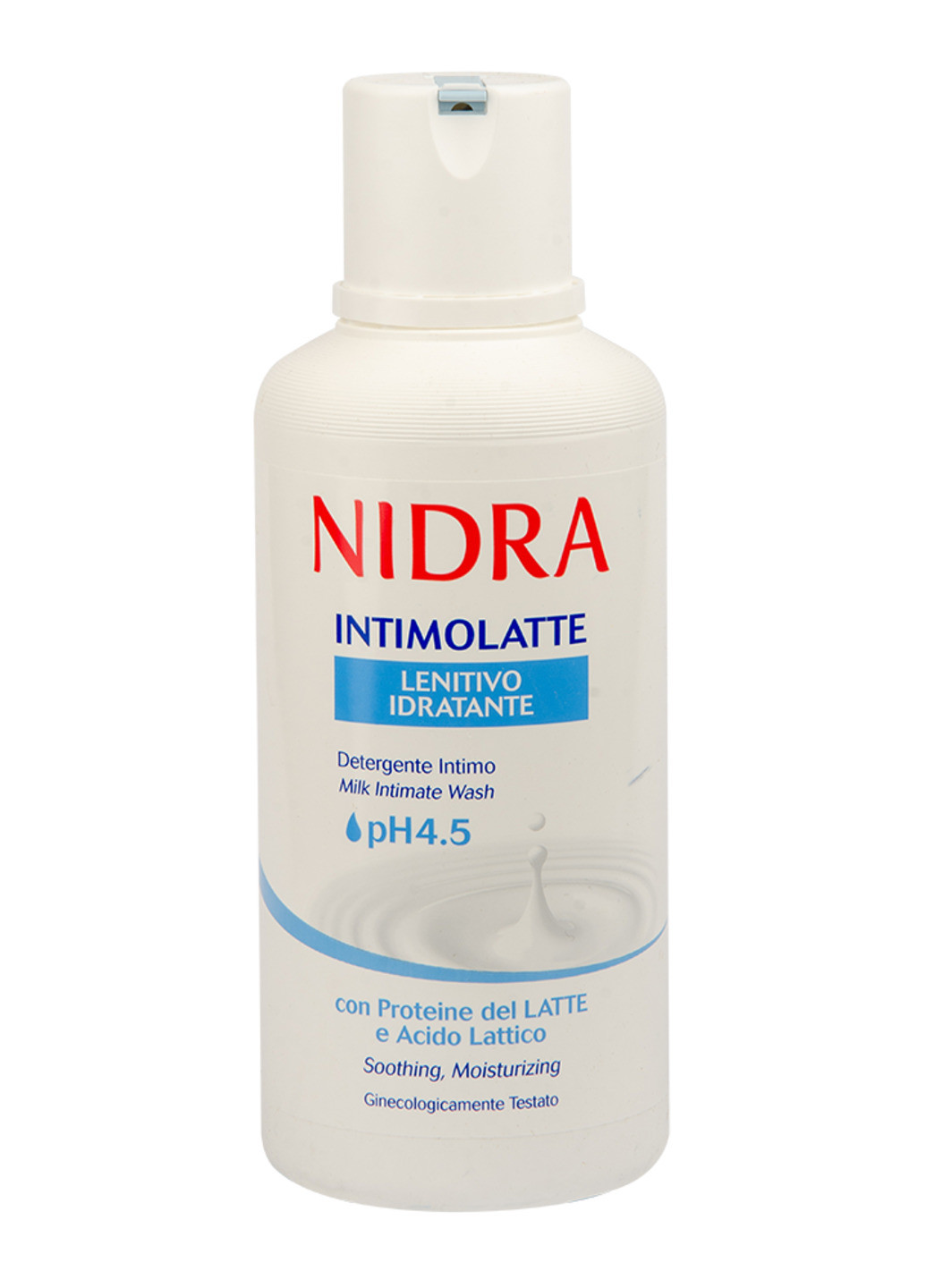 молочко для інтимної гігієни Lenitivo з молочними протеїнами 500 мл Nidra (223827850)