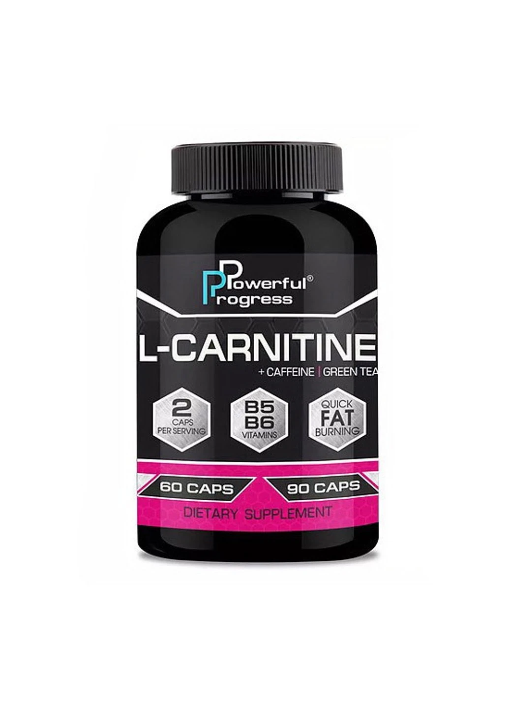 Л-карнитин L-Carnitine (90 капс) паверфул прогресс Powerful Progress (255363218)