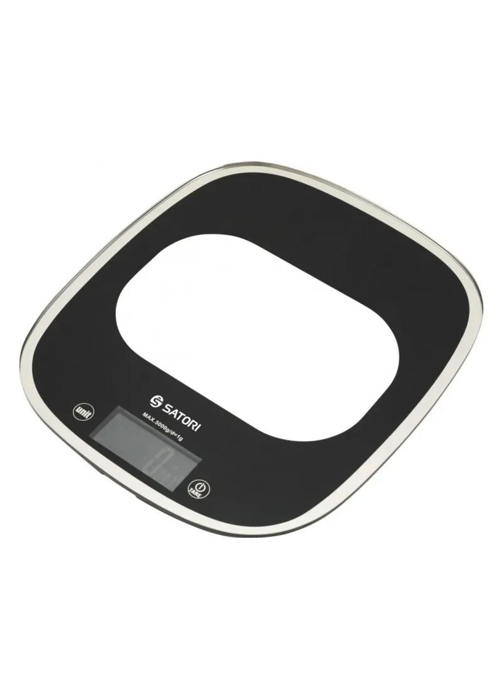 Ваги кухонні SKS-221-BL 5 кг чорні Satori (253616963)