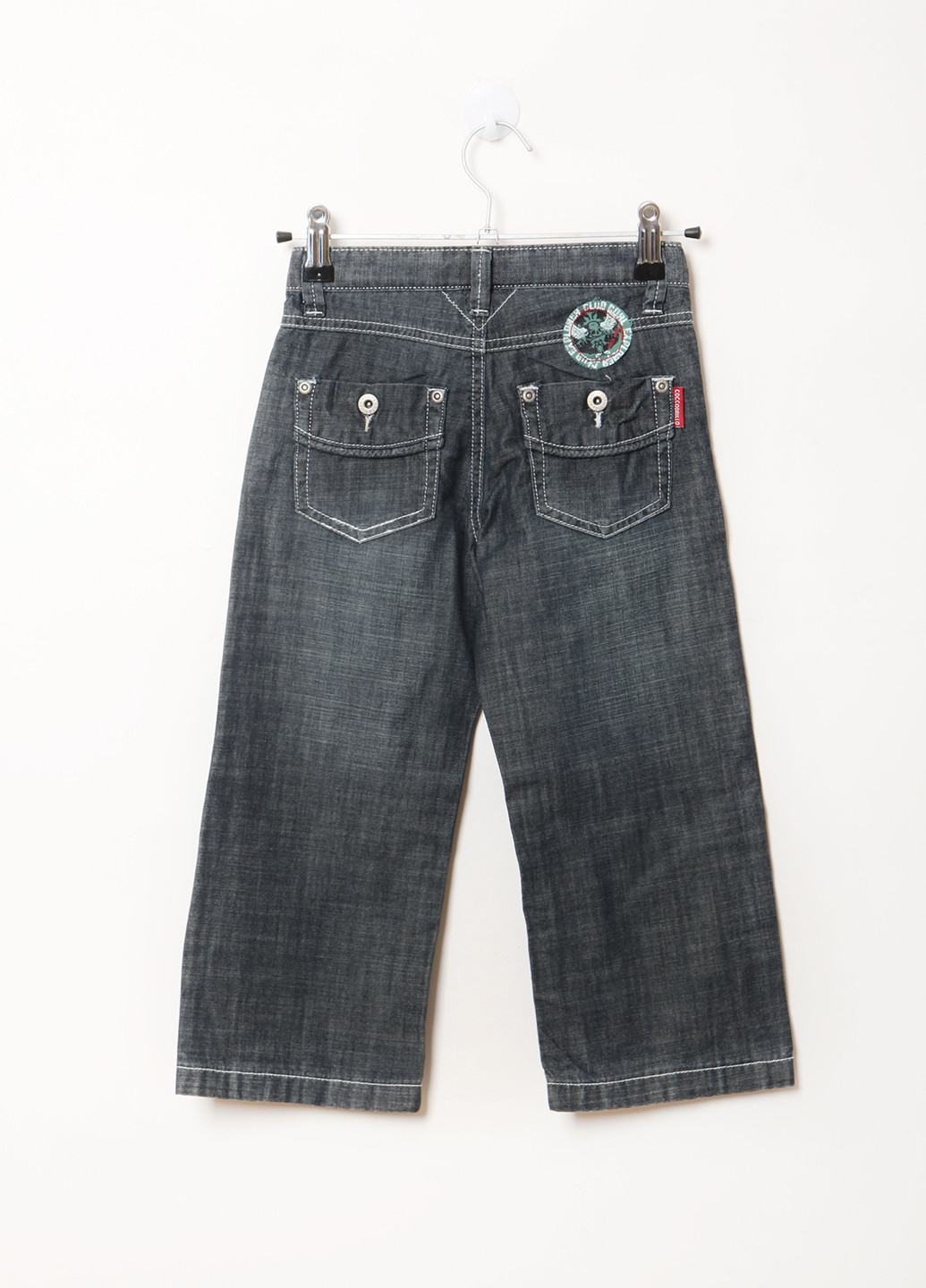 Серые демисезонные прямые джинсы Coccodrillo