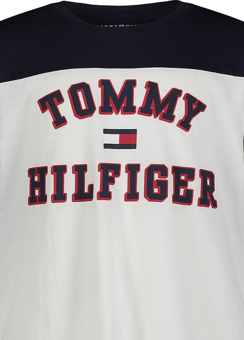 Темно-синяя летняя футболка Tommy Hilfiger
