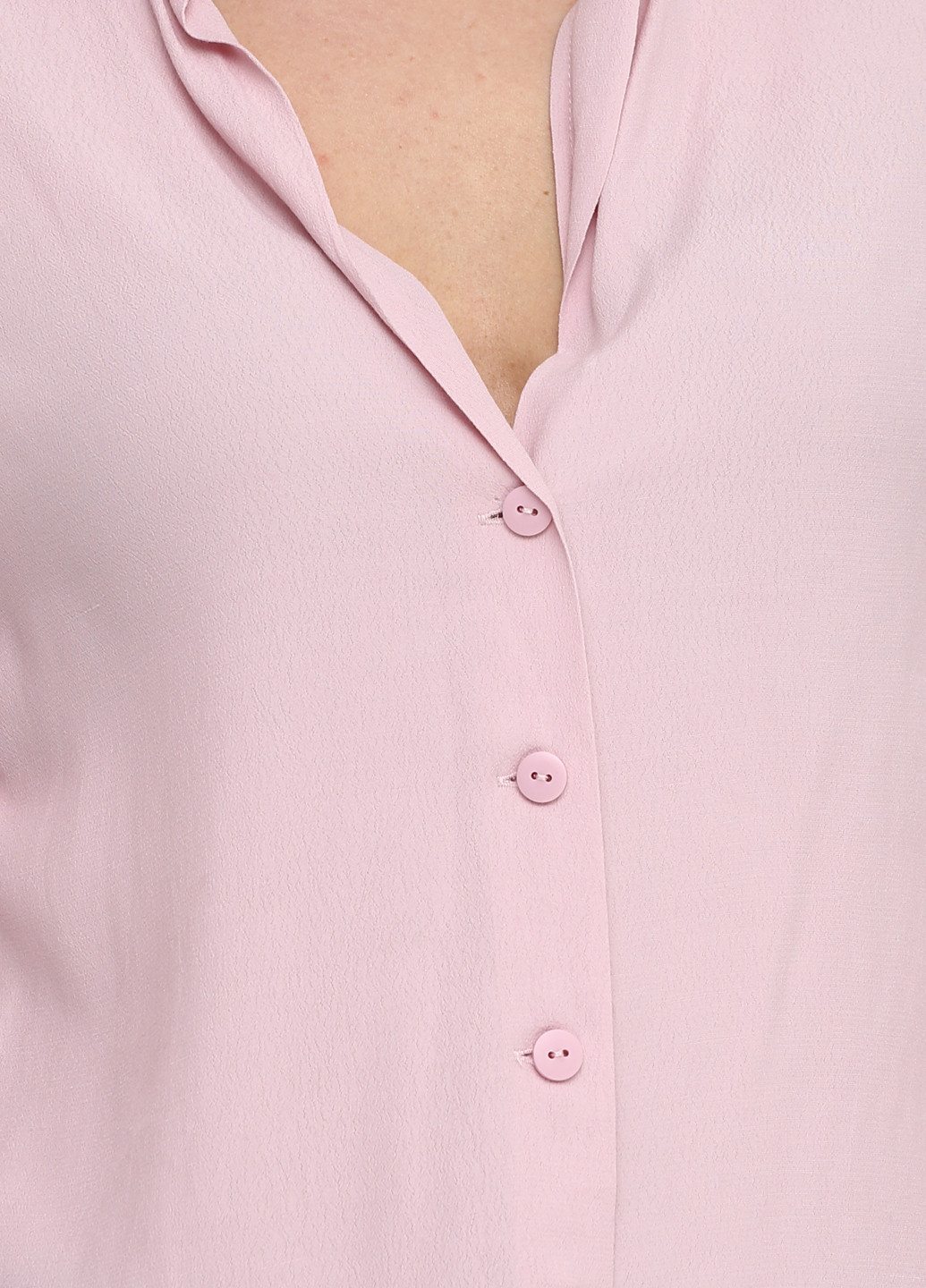 Світло-рожева демісезонна блуза Bershka