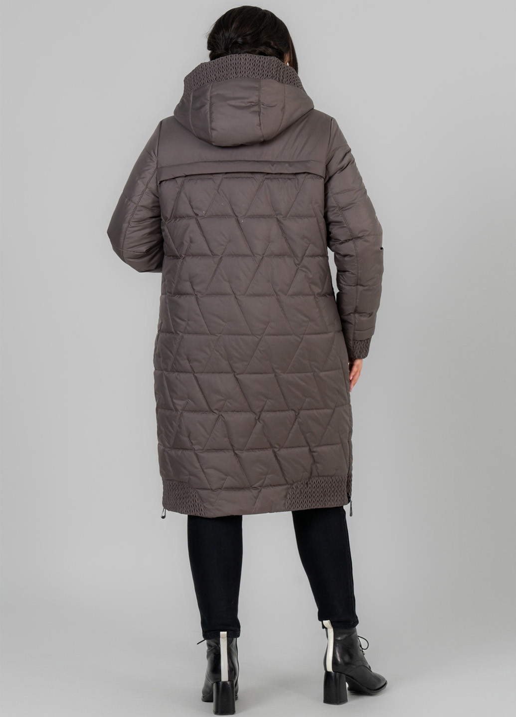 Кавове демісезонне Пальто A'll Posa