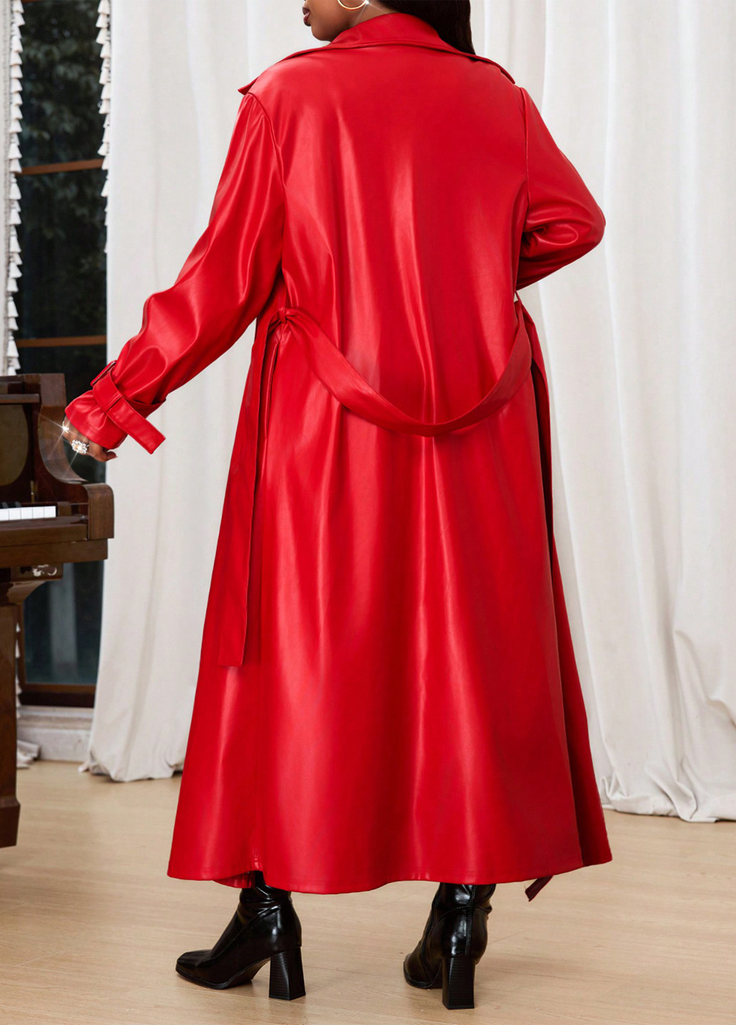 Плащ SHEIN тренчкот на пуговицах демисезон (366639117)