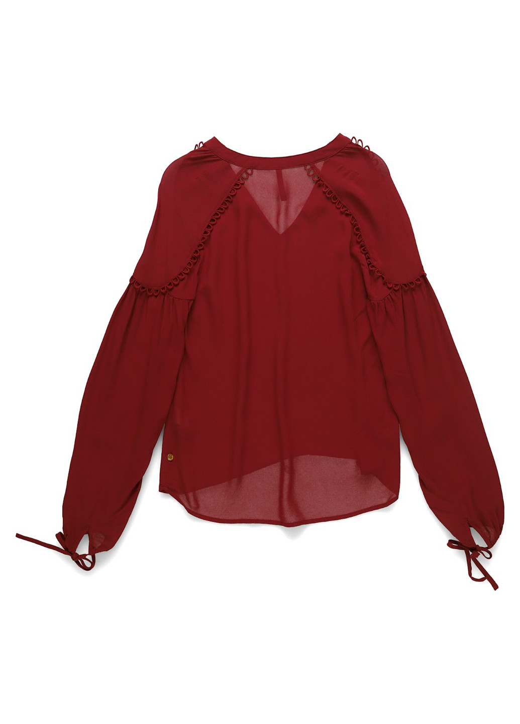 Вишнёвая блуза Pepe Jeans