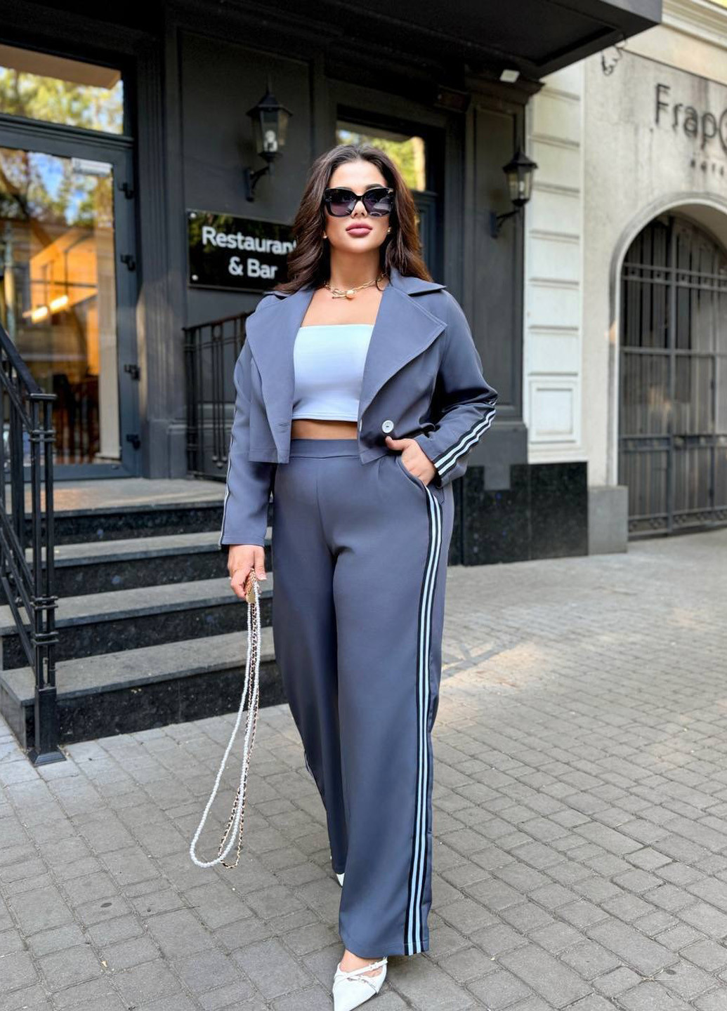 Костюм (жакет, брюки) No Brand (364666516)