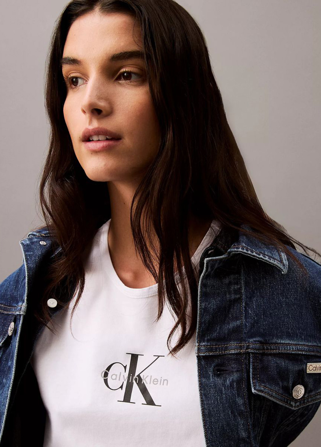 Білий кежуал сукня а-силует, сукня-майка Calvin Klein з логотипом