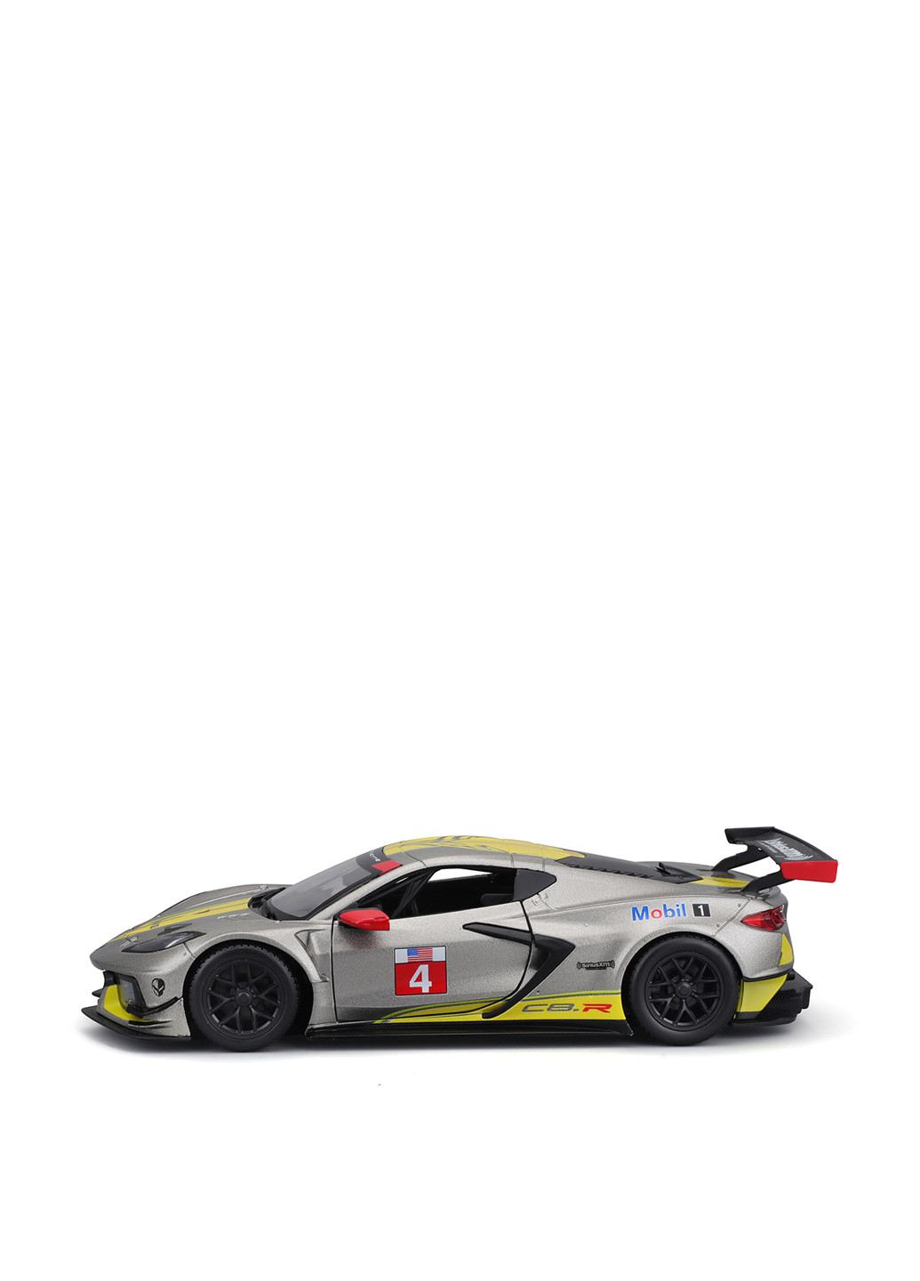 Автомодель Chevrolet Corvette C8.R, 12,45х24,2х10,2 см Bburago (292952083)