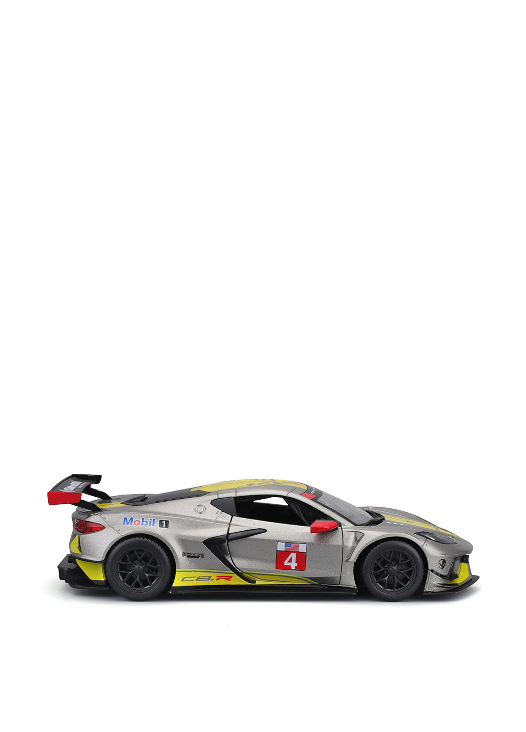 Автомодель Chevrolet Corvette C8.R, 12,45х24,2х10,2 см Bburago (292952083)