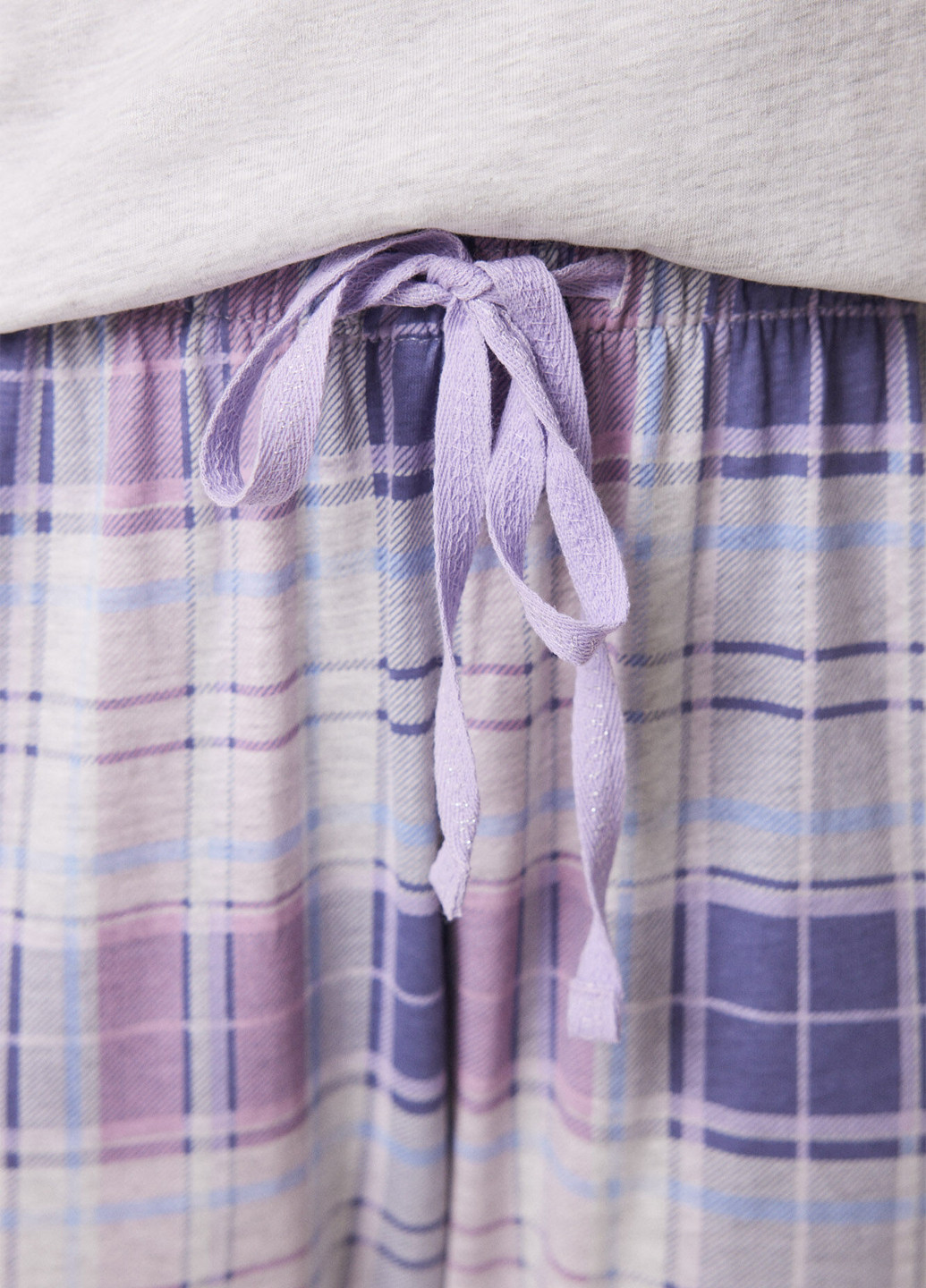 Сіра зимня піжама (лонгслів, штани) Women'secret