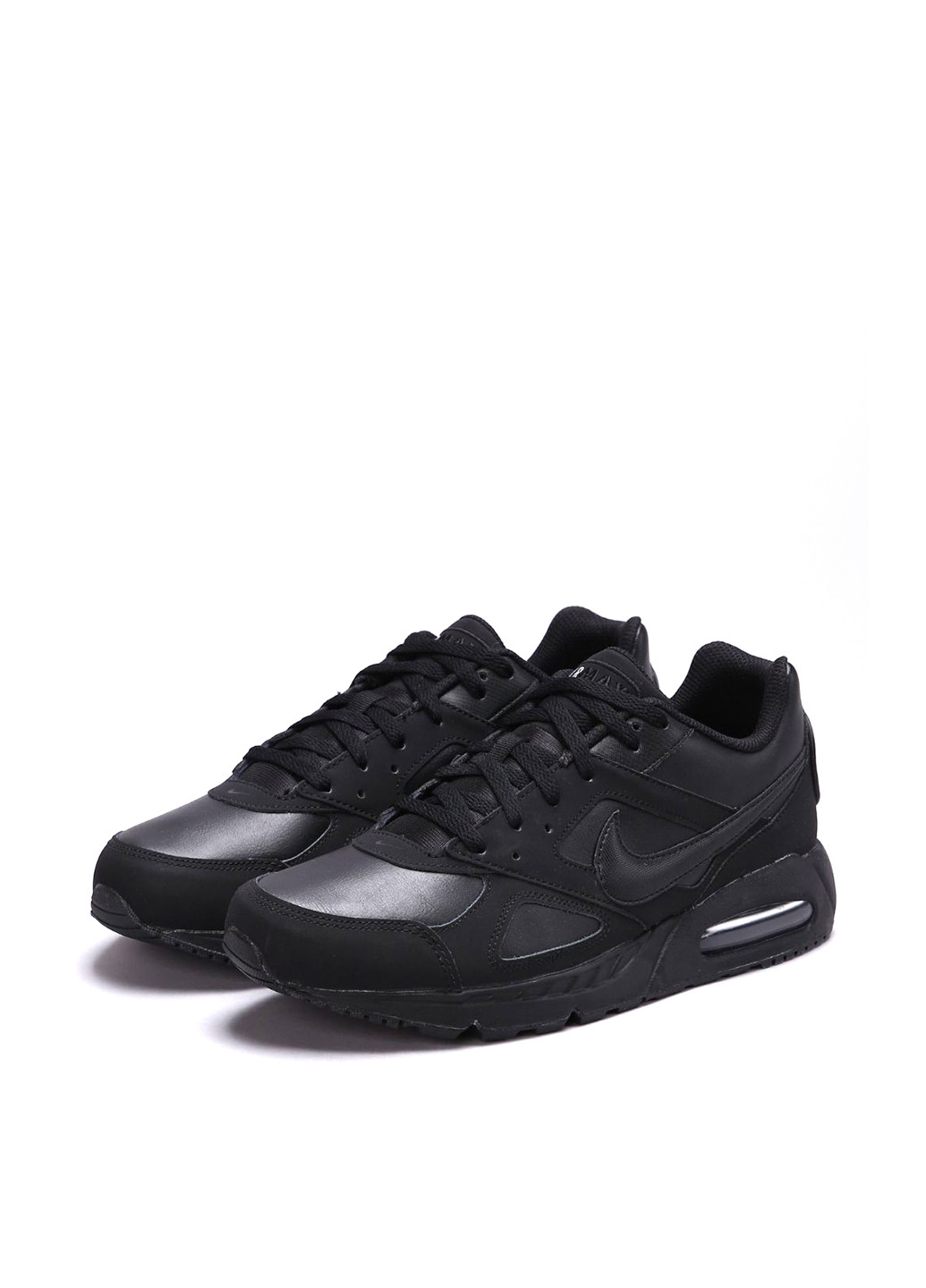 Чорні всесезон кросівки 580520-002 Nike Air Max IVO Leather Shoe