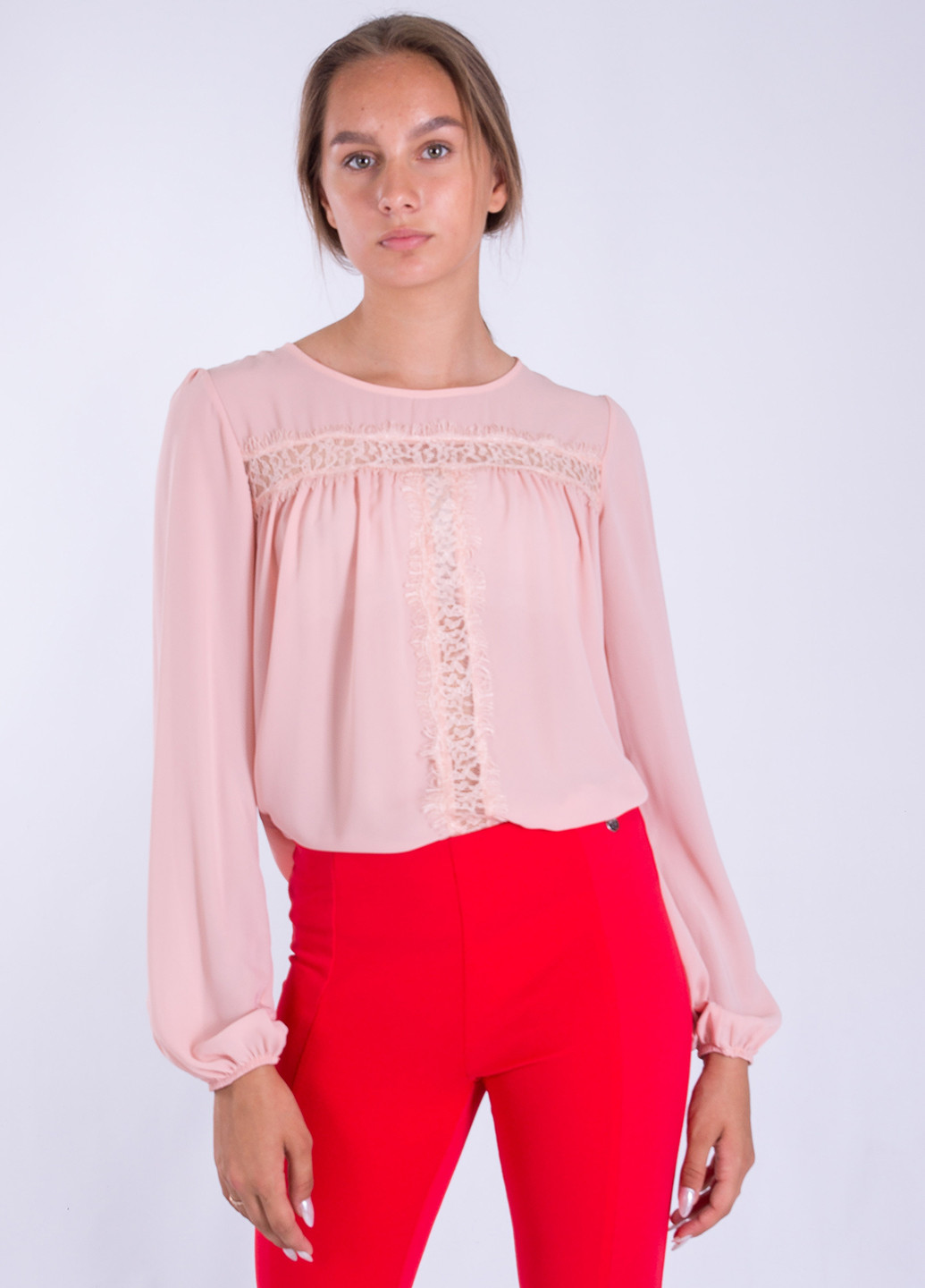 Светло-розовая блуза Sarah Chole
