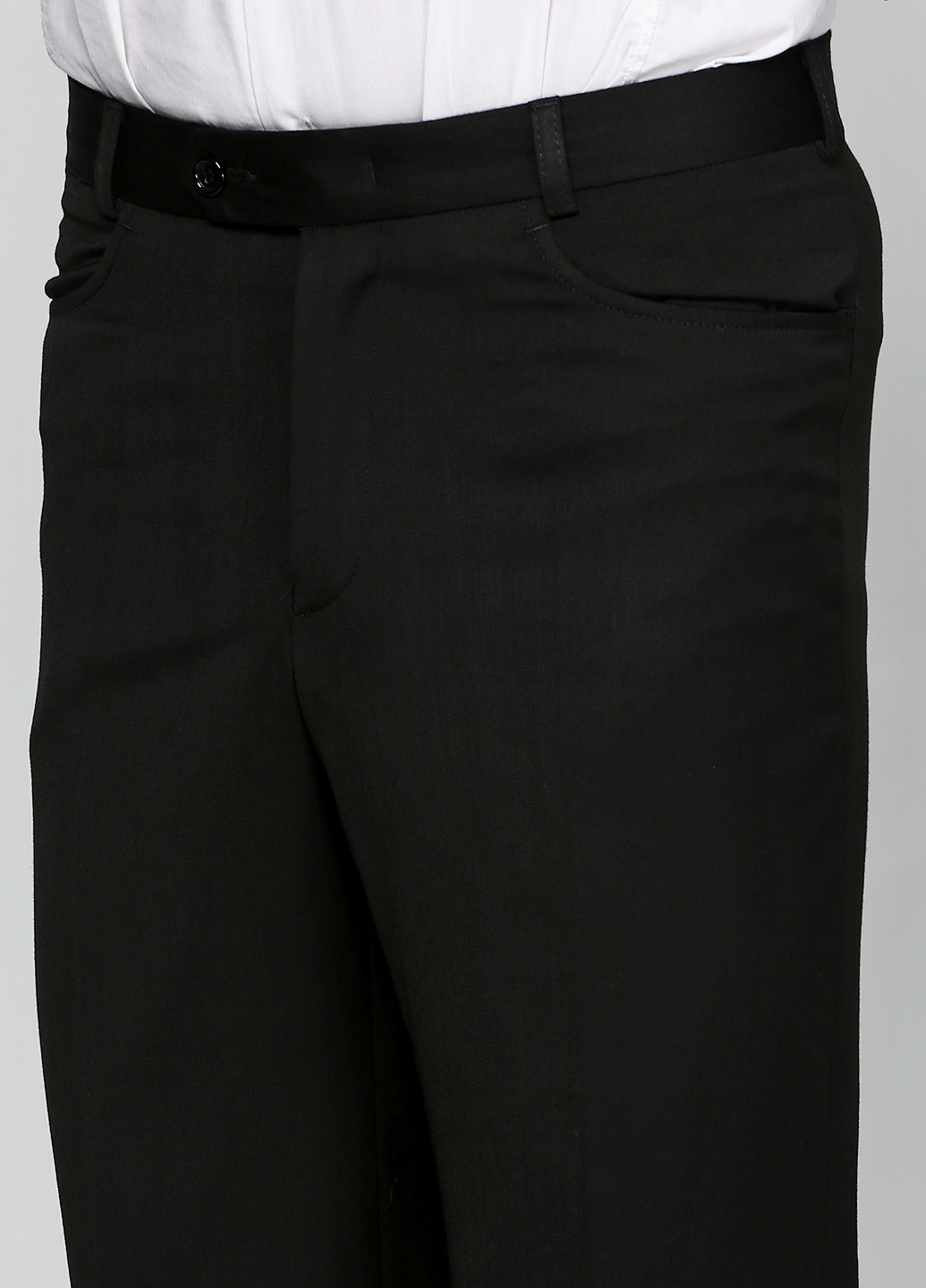 Чорний демісезонний костюм (піджак, брюки) брючний Gentle Man