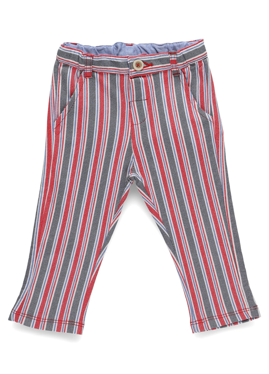 Комбинированные кэжуал демисезонные брюки прямые Chicco