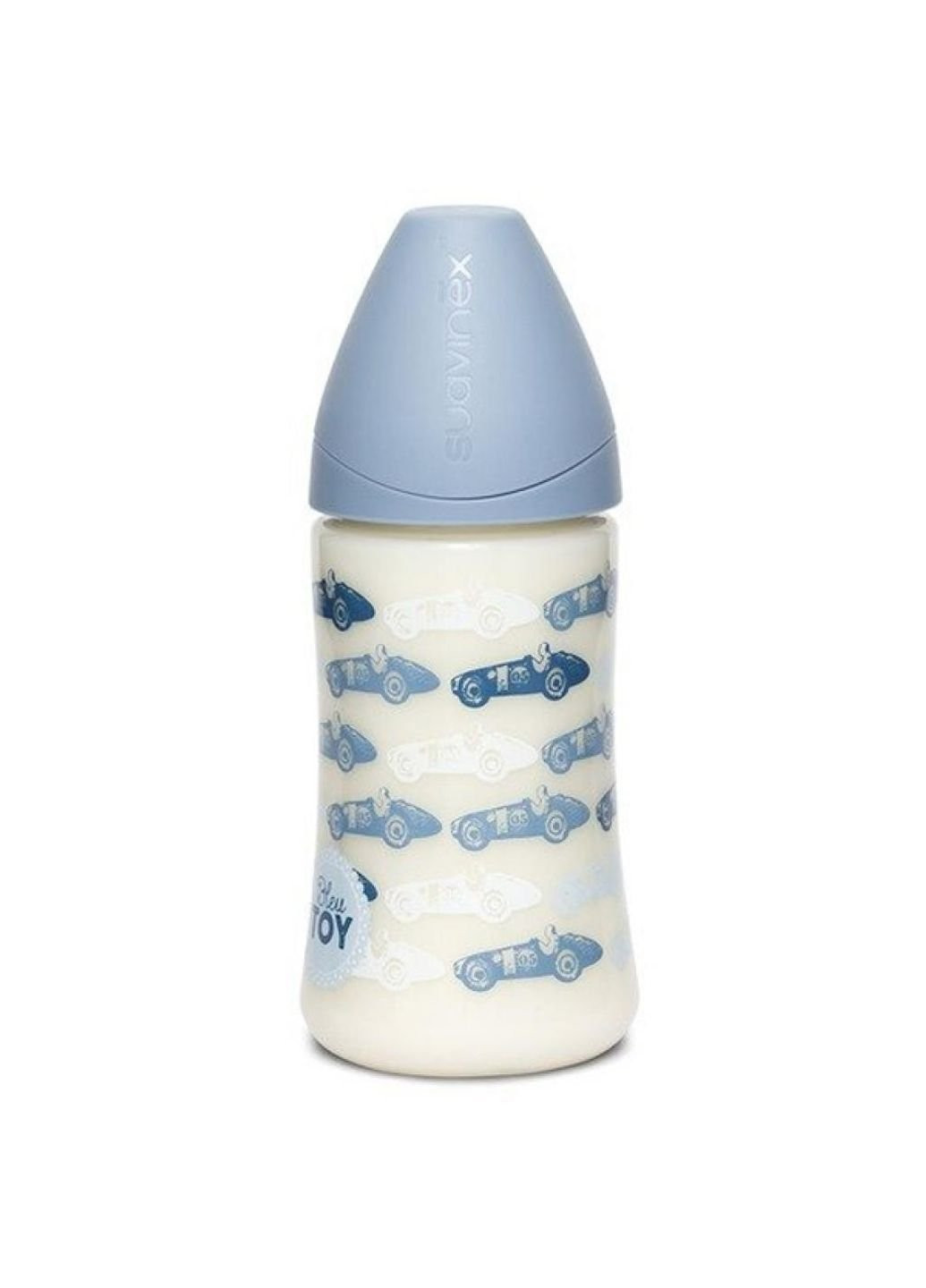 Бутылочка для кормления Истории малышей 270 мл, голубая Suavinex (252251010)